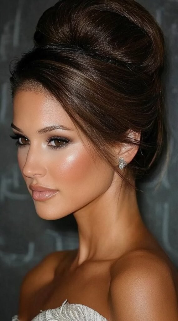 Hairstyles for Strapless Dresses